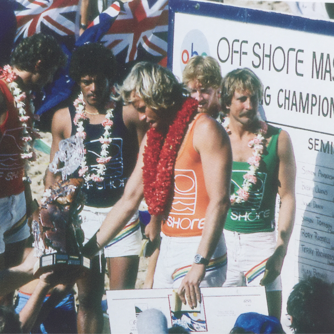 Michael Ho 1982 OFFSHORE Pipeline Masters winner